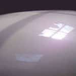 Red shimmer Ghost on a 49 Buick Electra Trunk Lid.