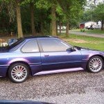 This Honda was painted using our Blue Purple flip paint Colorshift Pearl  pigment.