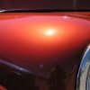 Wine Red DIY Paint Colors Fender with Gold Interference Pearl
