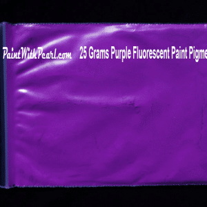 Purple Neon Glow Paint Pigment
