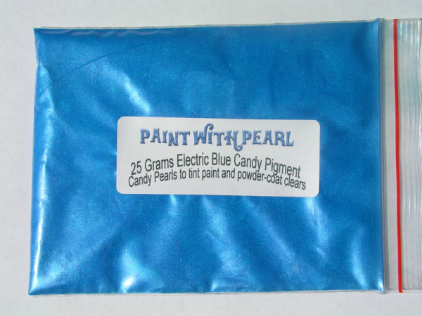25 Gram Bag of Electric Blue DIY Paint Colors