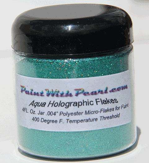 Holographic Flakes with Prismatic Reflections