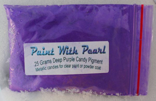25 gram Bag of Deep Purple DIY Paint Colors