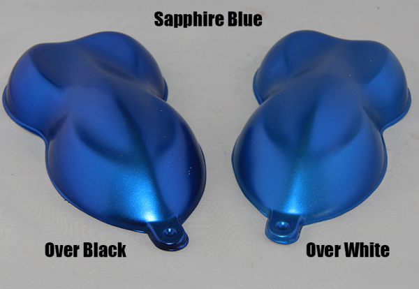 Sapphire Blue Metallic Paint