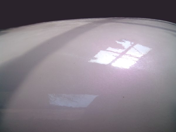 Trunk lid with PWP224 Violet Blue Interference Pearl ®