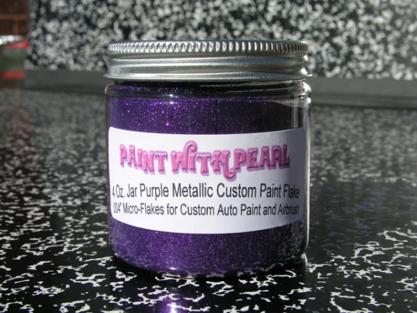Purple Metal Flake | Paint Pearls