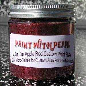 Apple Red Metal Flake for Flake Paint Jobs