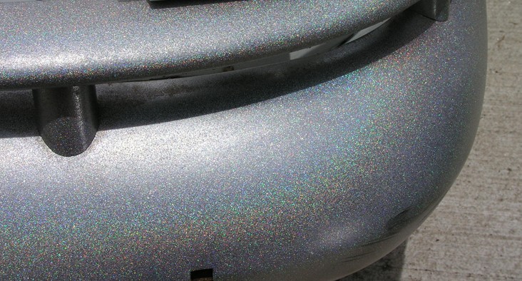 Silver Holographic Metal Flake - Paint Pearls