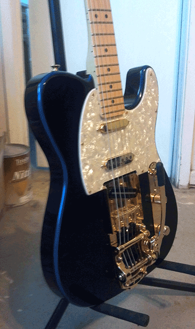 Violet Blue Fender Telecaster