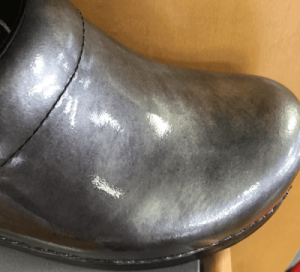 Pearl Leather Paint on Shoes and Other Leathers