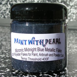 MIdnight Blue metal flakes