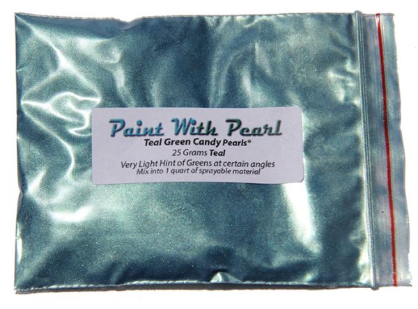 25 Gram Bag of Teal DIY Paint Colors for Custom Paint , powder coat, Gelcoat, and other coatings.