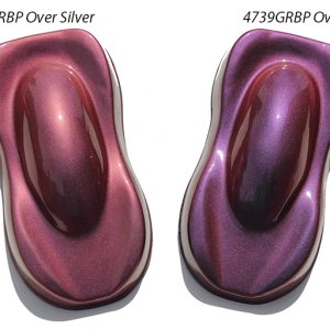 Gold Red Blue Purple ColorShift Pearls 4739GRBP