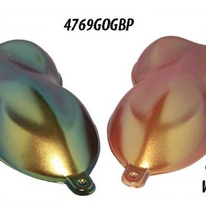 Gold Orange Green Blue Purple ColorShift Pearls 4769GOGBP